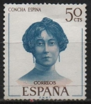 Stamps Spain -  Concha Espina