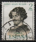 Stamps Spain -  Gustavo Adolfo Becquer