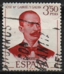 Stamps Spain -  Jose Maria Gabriel y Galan