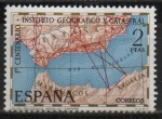 Stamps Spain -  Centenario dl instituto Geografico y Catastral.