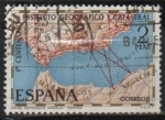 Stamps Spain -  Centenario dl instituto Geografico y Catastral.