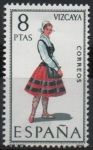 Stamps Spain -  Trajes Tipicos Españoles 