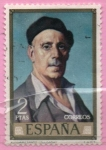 Stamps Spain -  Ignacio d´Zuloaga