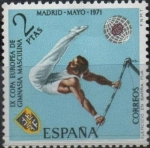 Stamps Spain -  IX Campeonato europeo d´gimnasia masculina 