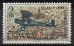 Stamps Spain -  L Cetenario dl Correo Aereo 