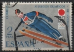 Stamps Spain -  XI Juegos Olimpicos d´Invierno en Sapporo 