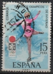 Stamps Spain -  XI Juegos Olimpicos d´Invierno en Sapporo 