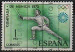 Stamps Spain -  XX Juegos Olimpicos en Munich 