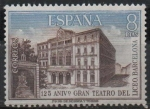 Sellos de Europa - Espa�a -  125ª aniversario dl Gran teatro dl Liceo