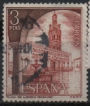 Stamps Spain -  Plaza d´Lerena Badajoz