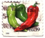 Stamps United States -  Peppers