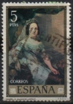 Stamps Spain -  Isabel II