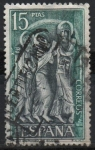 Stamps Spain -  Monasterio d´Santo Domingo d´Silos  