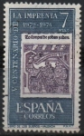 Stamps Spain -  V Centenario d´l´Imprenta 