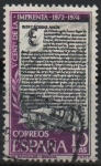 Stamps Spain -  V Centenario d´l´Imprenta 