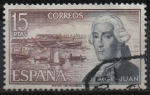 Stamps Spain -  Jorge Juan