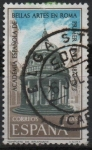 Stamps Spain -  Primer Centenario d´l´Academia Española d´Bellas Artes en Roma