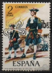 Stamps Spain -  Uniformes militares 