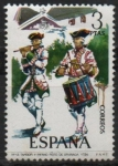 Stamps Spain -  Uniformes militares 