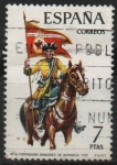 Stamps Spain -  Uniformes militares 