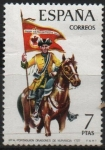 Stamps Spain -  Uniformes militares 