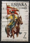 Stamps Spain -  Uniformes militares 