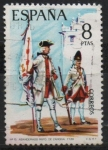 Stamps Spain -  Uniformes militares 