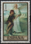 Stamps Spain -  Tobias y el Angel