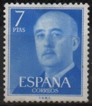 Stamps Spain -  General Franco