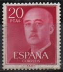 Stamps Spain -  General Franco