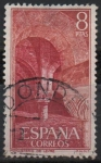 Stamps Spain -  Monasterio d´Leyre 