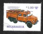 Stamps Nicaragua -  VI Aniversario de La Fundación SINA COI