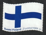 Stamps Finland -  2043 - Bandera nacional