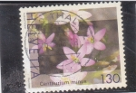 Stamps Switzerland -  flores-