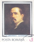 Sellos de Europa - Rumania -  AUTORETRATO- N.GRIGORESCU