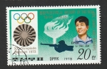 Stamps North Korea -  1501 Q - Li Ho Jun, tiro, Medalla de oro en las Olimpiadas de Munich 1972