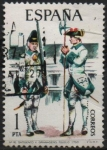 Stamps Spain -  Uniformes militares 