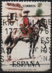 Stamps Spain -  Uniformes militares 