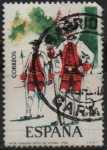 Stamps Spain -  Uniformes militares 