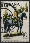 Stamps Spain -  Uniformes militares 