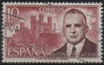 Stamps Spain -  Antonio Palacios