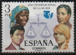 Stamps Spain -  Año internacional d´l´Mujer