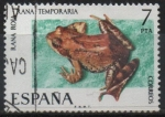 Stamps Spain -  Rana roja