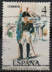 Stamps Spain -  Abandarado dl Real Cuerpo dÁrtilleria