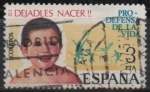 Stamps Spain -  Campaña pro defensa d´l´vida