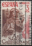 Stamps Spain -  Año Santo Compostelano 2 Virgen Peregrina 