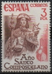 Sellos de Europa - Espa�a -  Año Santo Compostelano 2 Virgen Peregrina 