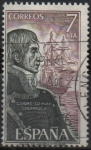 Stamps Spain -  Cosme Damian Churruca