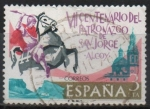 Sellos de Europa - Espa�a -  VII centenario d´l´aparicion d´San Jorge en Alcoy