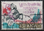 Stamps Spain -  VII centenario d´l´aparicion d´San Jorge en Alcoy